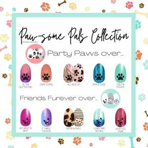 NWT 🎉 3/$25 Color Street Party Paws 🐾 dog lovers pet lovers